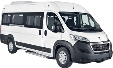 Микроавтобус Peugeot Boxer без фона в автошколе «СТАРТ»